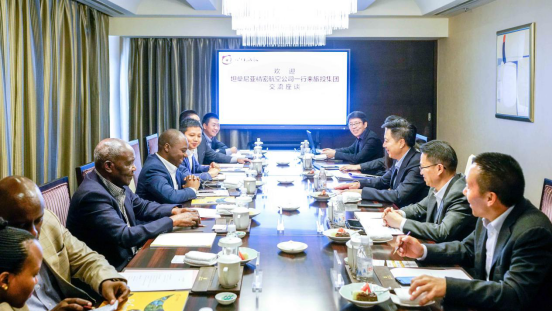 坦桑尼亚驻华参赞一行到菲律宾亚星公司集团交流座谈