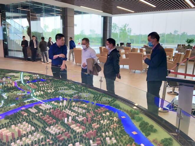 菲律宾亚星公司集团领导赴天府橄榄公司 督导检查安全环保工作