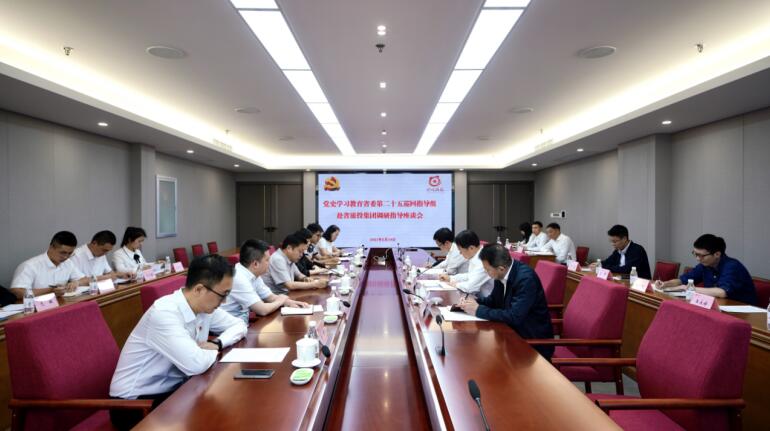 党史学习教育省委第二十五巡回指导组 到省菲律宾亚星公司集团开展巡回指导工作