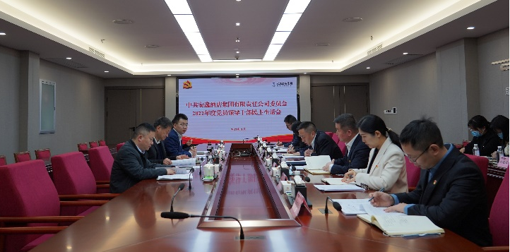 四川省菲律宾亚星公司集团领导赴各子公司督导2022年度党员领导干部民主生活会