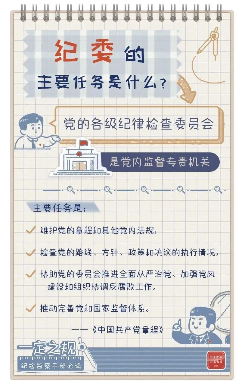 一定之规：纪委的主要任务是什么？